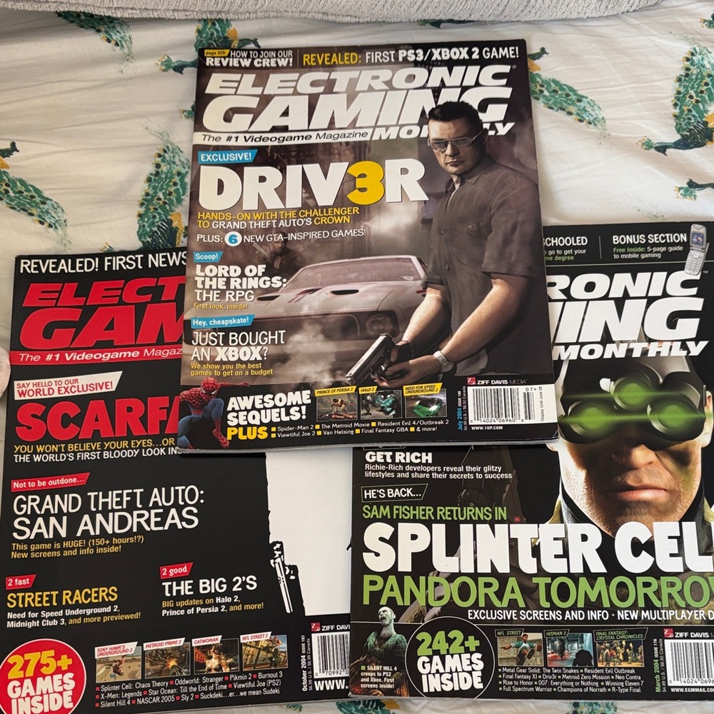 Electronic Gaming Monthly Magazine Collection
